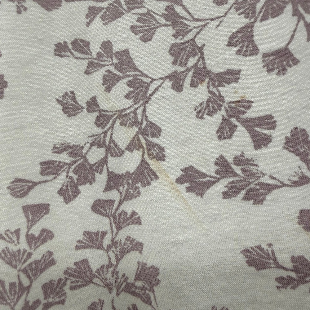 FLAWED Garnett hill floral print pajama set organic cotton size m Asian wrap - Picture 6 of 12
